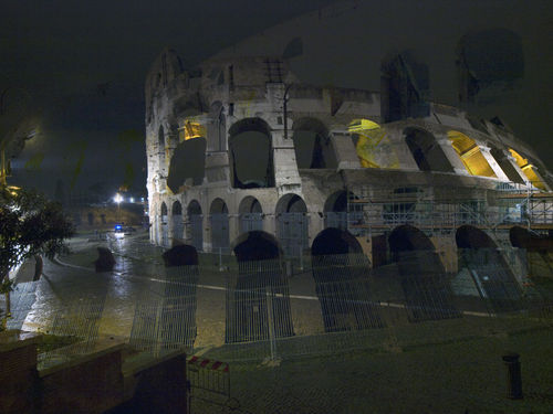 Paseo nocturno alrededor del Coliseo 9. 2016
