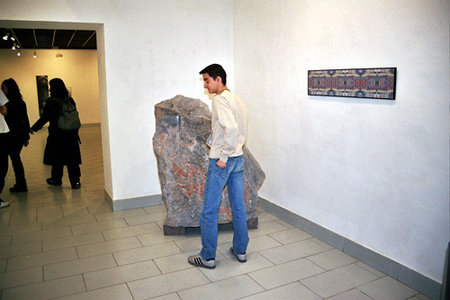 ...el grupo Insex muestra, otra de sus creaciones en piedra, de las mismas características que la anterior, cuyo título es "Paisaje de las mil caras".\\n\\n30/05/2013 13:09